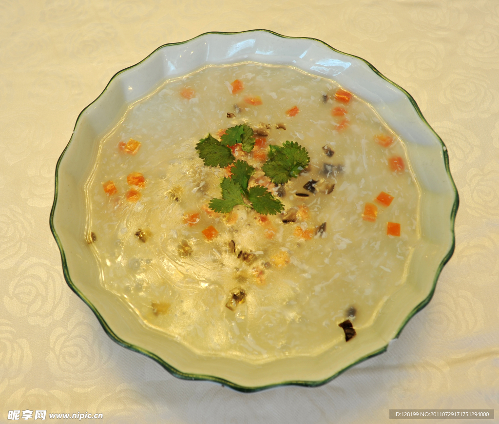 虾仁蛋花羹