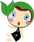 大井烤茶妹坐着
