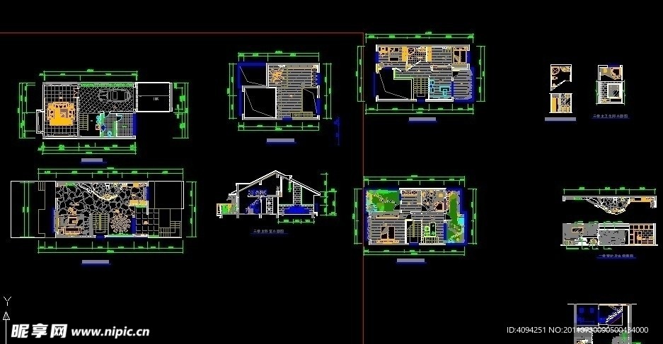 别墅设计方案与绘制