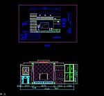 客厅电视墙立面图的绘制