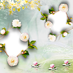 花朵相框