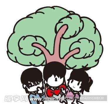 树和小孩