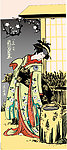 日本浮世绘美女图