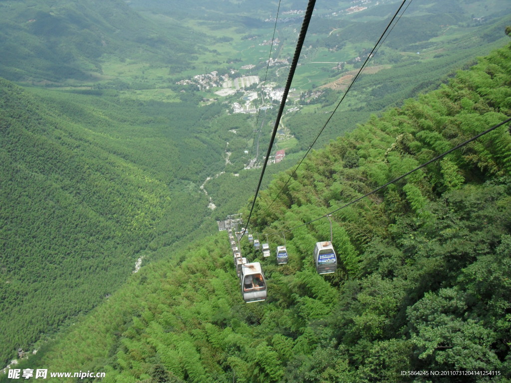 高山缆车