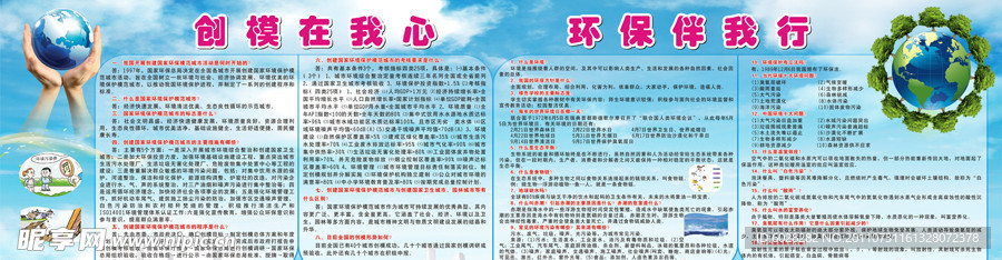 创模展板