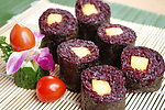 寿丝黑糯米芒果饭