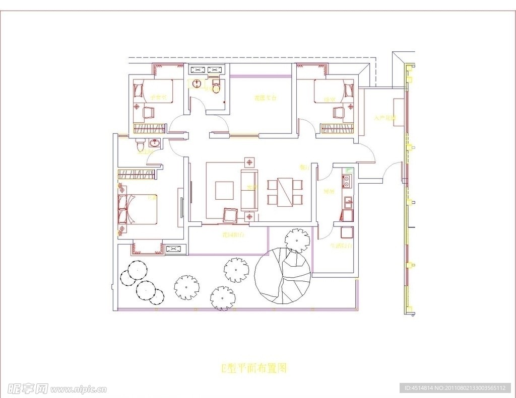 室内设计 图纸