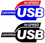 USB2 彩色标志