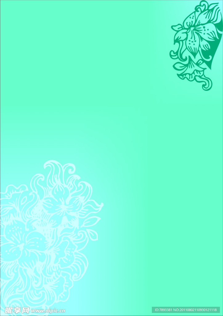 时尚花纹