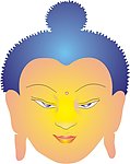 佛面像