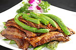 雷椒炒扣肉