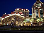 天津意式风情街夜景