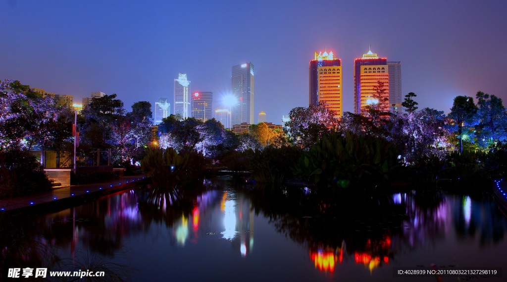 广州新城天河夜景(非高清)