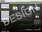 时尚现代电子网站设计模板（无代码）