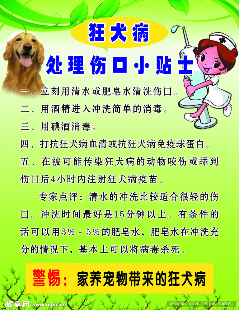 狂犬病处理