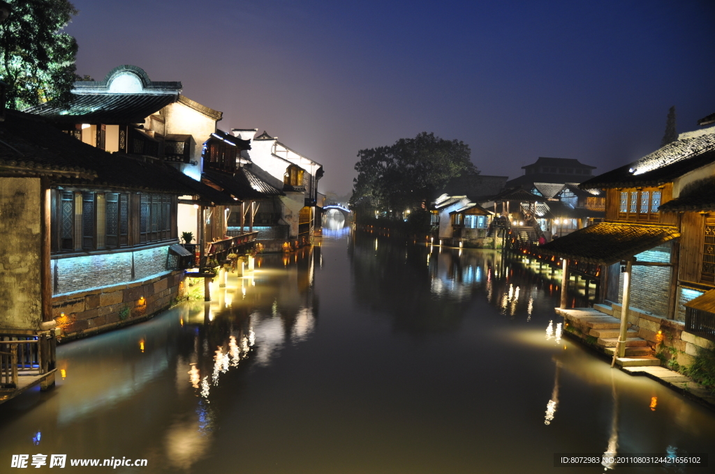 西栅月夜