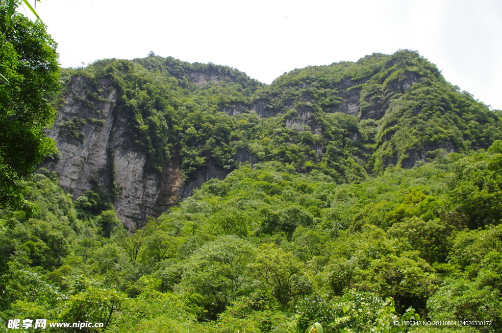 重庆黑山谷群山