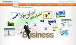 商务韩国网站模板
