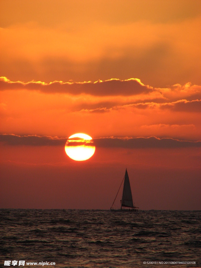 夕阳西下