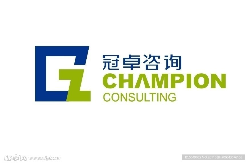 北京冠卓咨询矢量标志