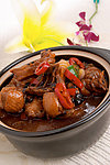 豆豉沙锅鸡
