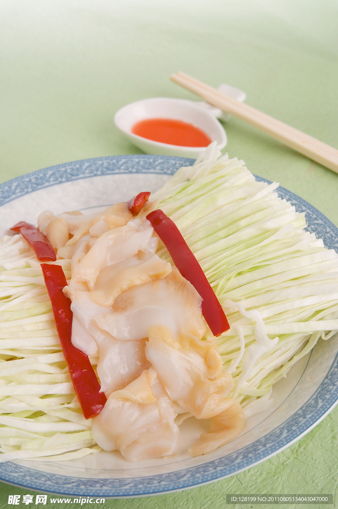 包菜海螺片