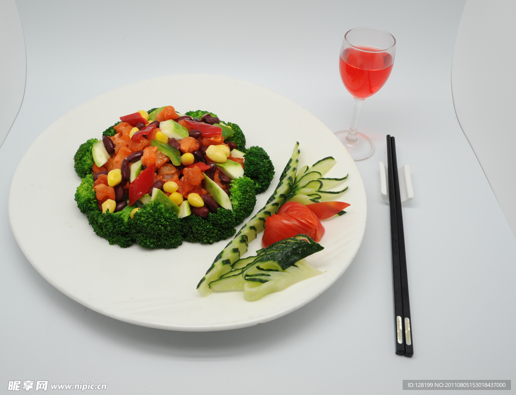 腰豆玉米烧蹄筋