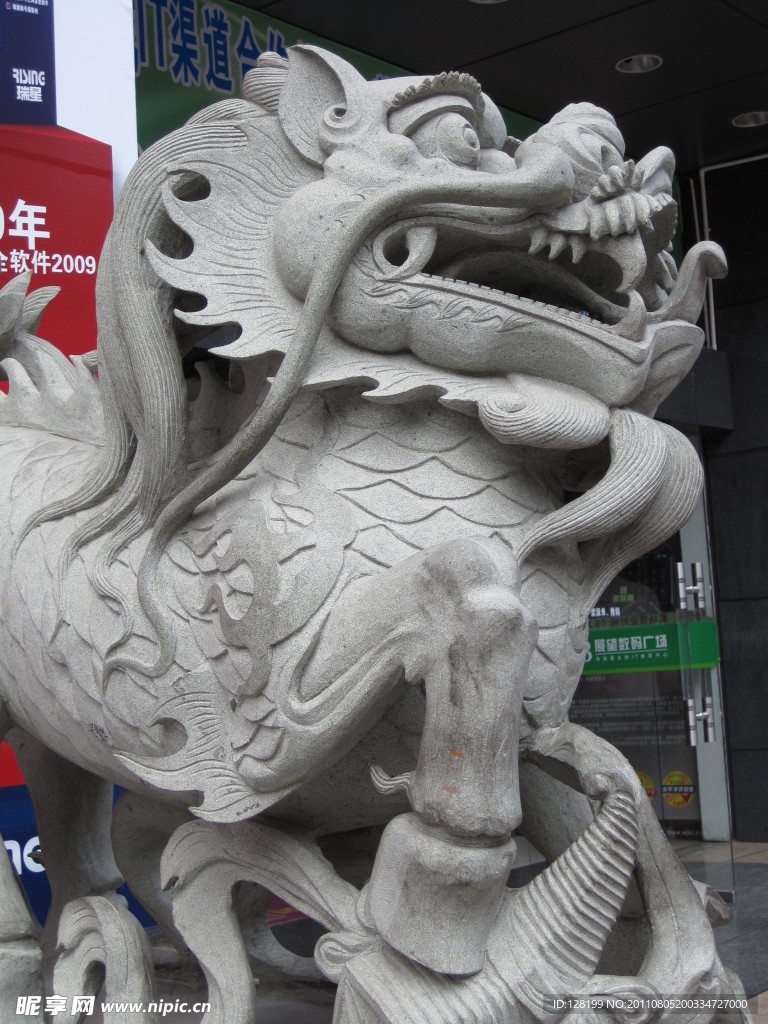 石头狮子 石狮