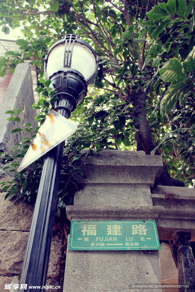 路灯路标