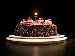 巧克力碎屑生日蛋糕