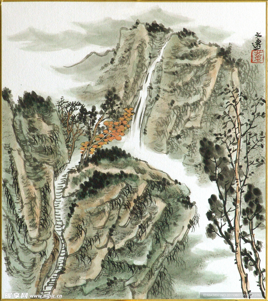 董文远山水小品