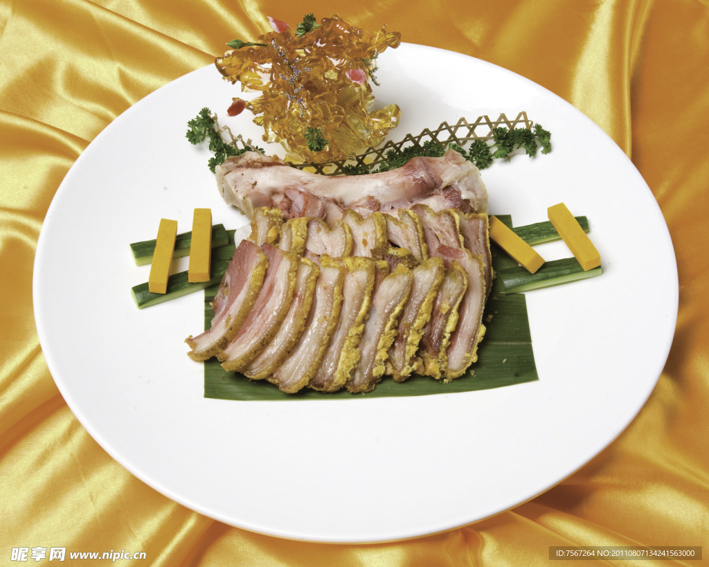 传统美食脆皮咸猪手