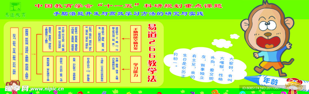 幼儿园展板