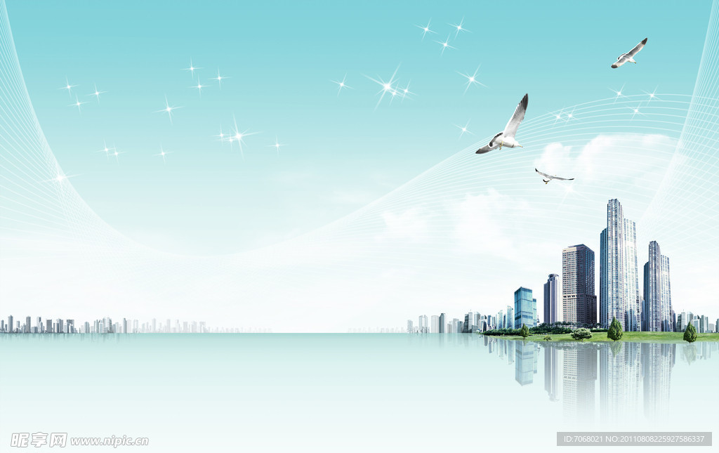 创意城市背景