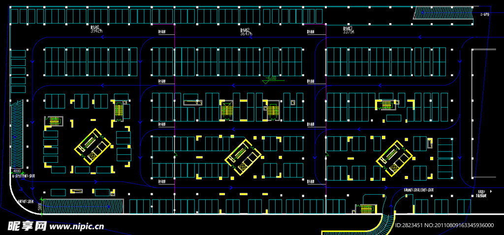 停车场平面图
