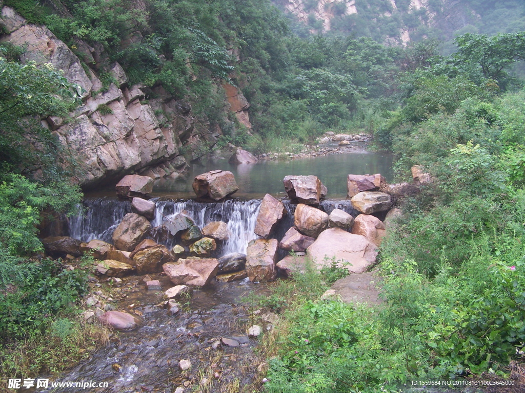 梨木台山水