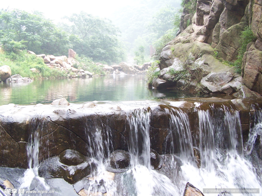 梨木台山水