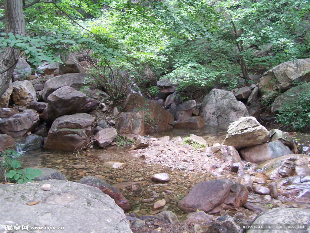 梨木台山水