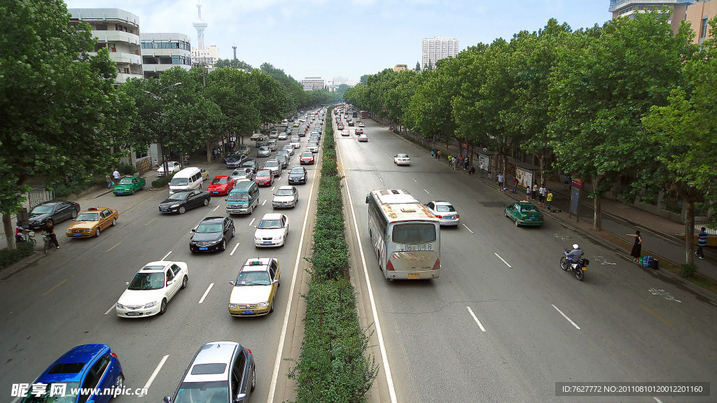 南京虎踞北路 金陵景观