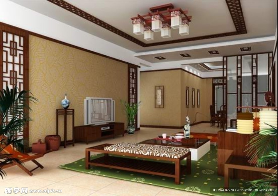 中国古典风格客厅