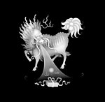 灰度图 麒麟