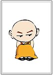 发呆的小和尚