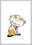 坏笑的小和尚