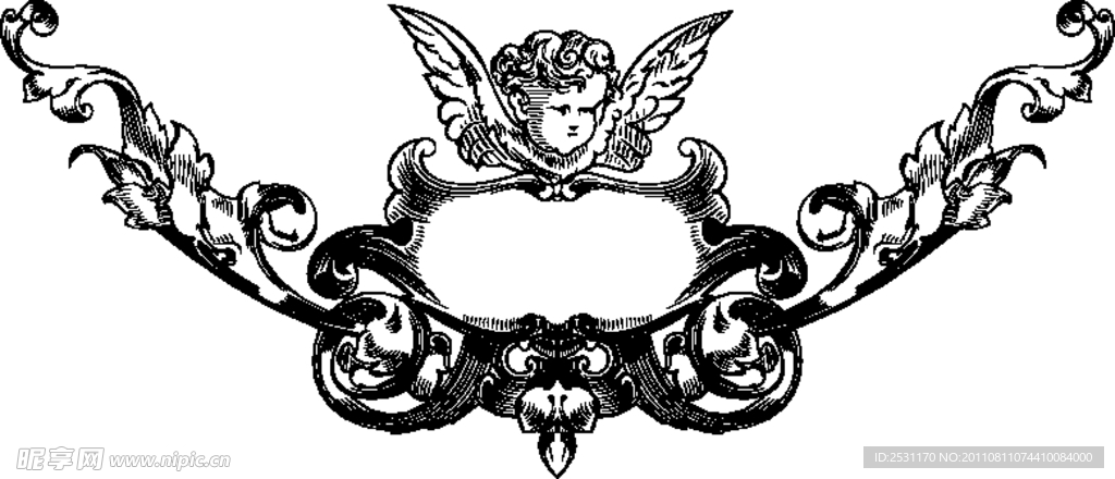 欧式建筑花纹