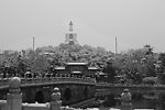 北海公园雪景