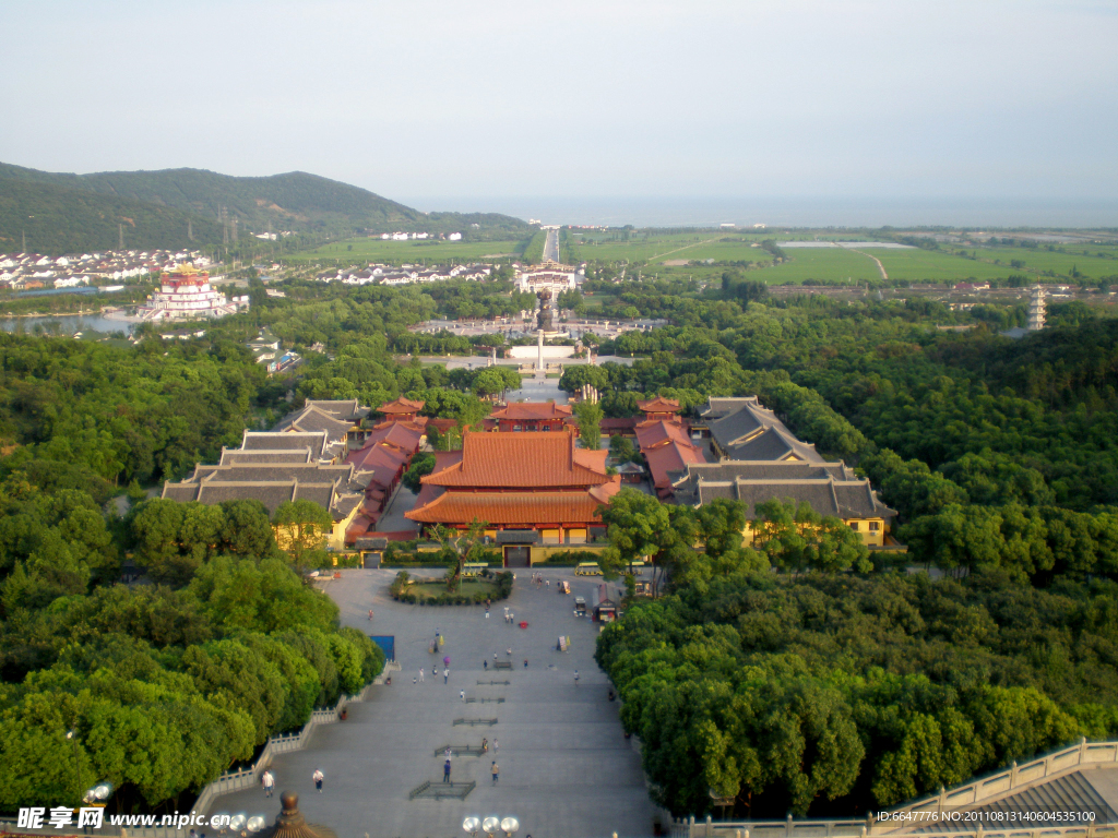 灵山胜境全景