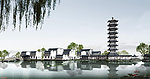 徽派建筑公园