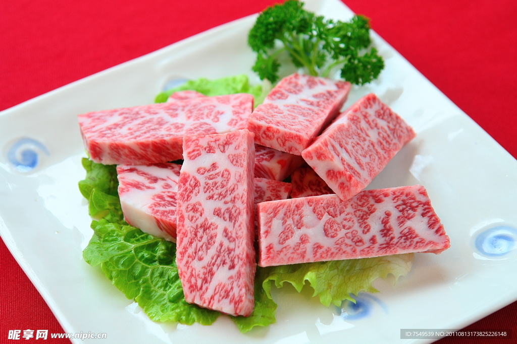 雪花牛肉