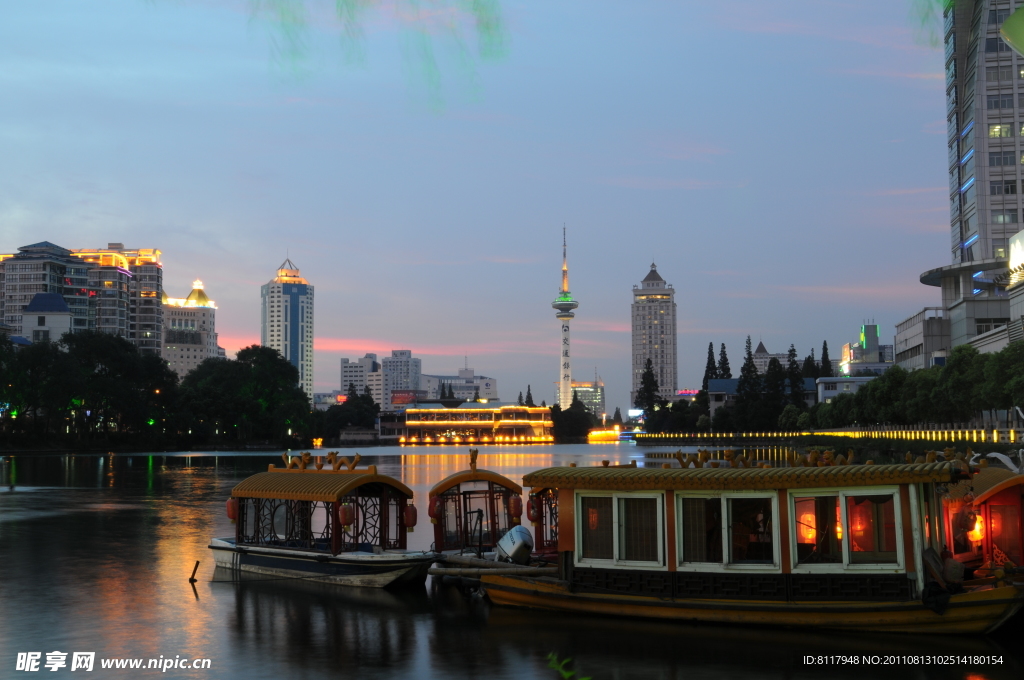 南通濠河夜景