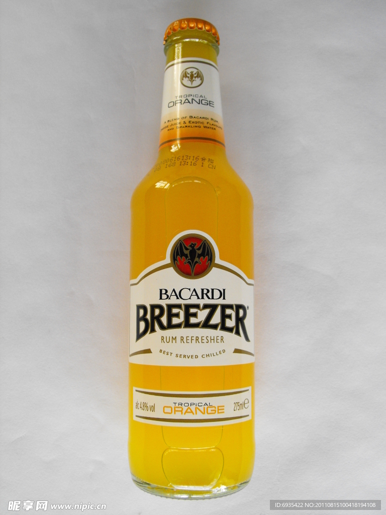 百加得breezer朗姆预调酒